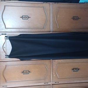 Cleo long black dress